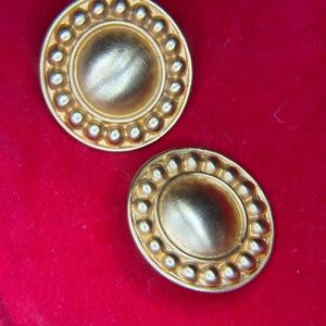 Etruscan David Dubin Clip-On Earrings